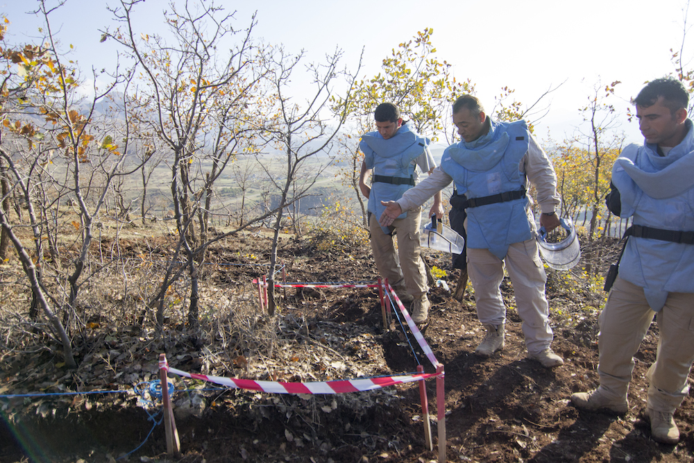 Dahouk Minefield