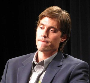 James Foley speaking at Medill