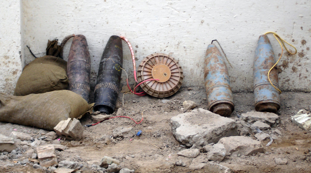 "IED Baghdad from munitions". Licensed under Public Domain via Commons - https://commons.wikimedia.org/wiki/File:IED_Baghdad_from_munitions.jpg#/media/File:IED_Baghdad_from_munitions.jpg